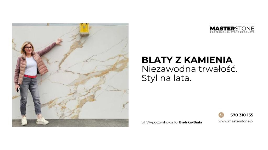 Zdjęcie na okładce dla MASTERSTONE blaty schody parapety kamienne Zabrze